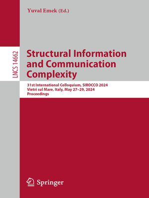cover image of Structural Information and Communication Complexity